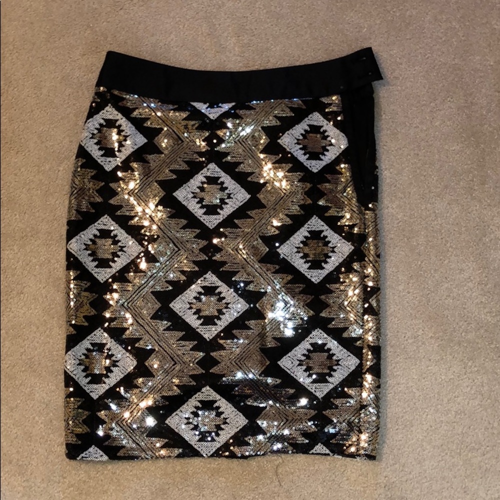 Glittery glitz skirt